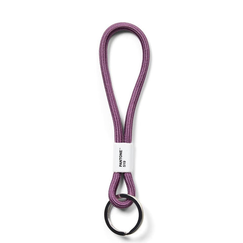 Copenhagen Design PANTONE Key Chain S, short key hanger, nylon, Ultra Violet 18-3838 (COY)