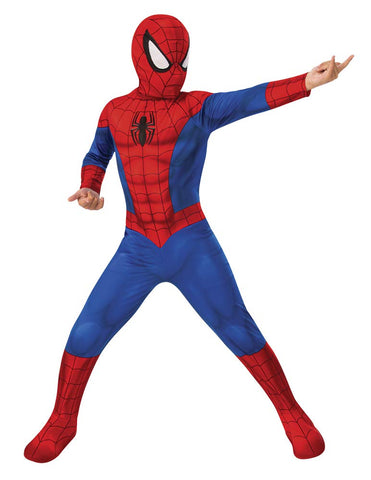 Rubies 702072-M Classic Inf Spiderman costume, Red / Blue, size , Small 4-6 (3 -4 years)