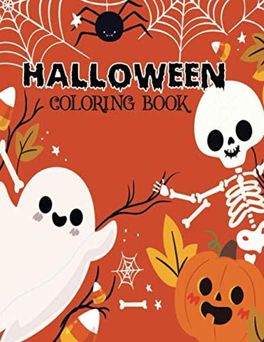 Halloween Coloring Book: For Kids and Toddlers, Halloween gifts for Kids