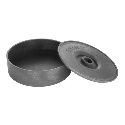 Olympia Plastic Round Tortilla Holder in Grey 215mm - Durable, Easy to Clean, Stylish, Home Hotel Restaurant CafÃ© Tortilla Display Serving Container