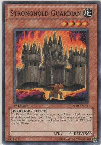 Yu-Gi-Oh! - Stronghold Guardian (DP10-EN011) - Duelist Pack 10: Yusei Fudo 3 - Unlimited Edition - Common
