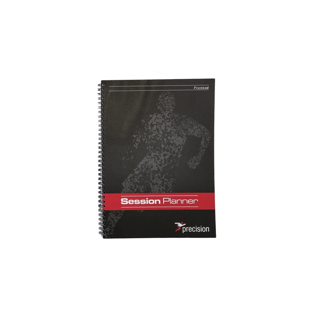 Precision A4 Football Session Planner (Pack 6), black, f/s, K-REY-TRA622