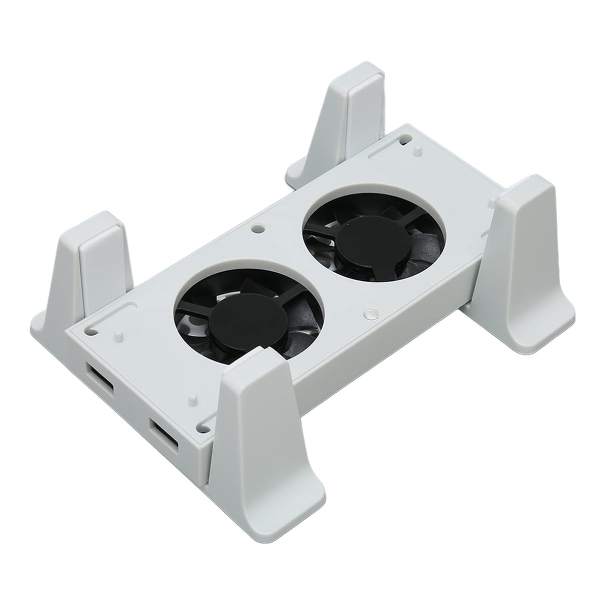 Console Cooling Fan, 2 Slip Resistant Rubber Pads Cooling Fan Heat Dissipation for Home