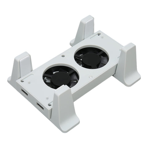 Console Cooling Fan, 2 Slip Resistant Rubber Pads Cooling Fan Heat Dissipation for Home
