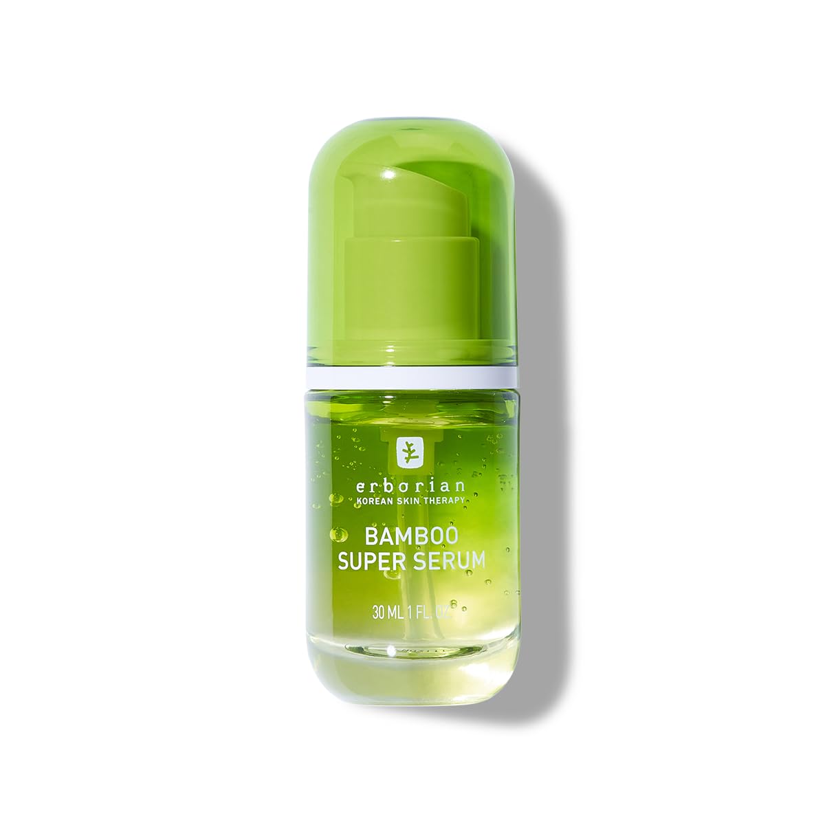 Erborian Bamboo Super Serum - Hydrating Facial Serum with Hyaluronic Acid for Replenished, Moisturized & Radiant Skin- Long-Lasting Intense Hydration - Korean Skincare - 1 fl oz