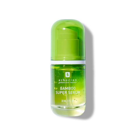 Erborian Bamboo Super Serum - Hydrating Facial Serum with Hyaluronic Acid for Replenished, Moisturized & Radiant Skin- Long-Lasting Intense Hydration - Korean Skincare - 1 fl oz