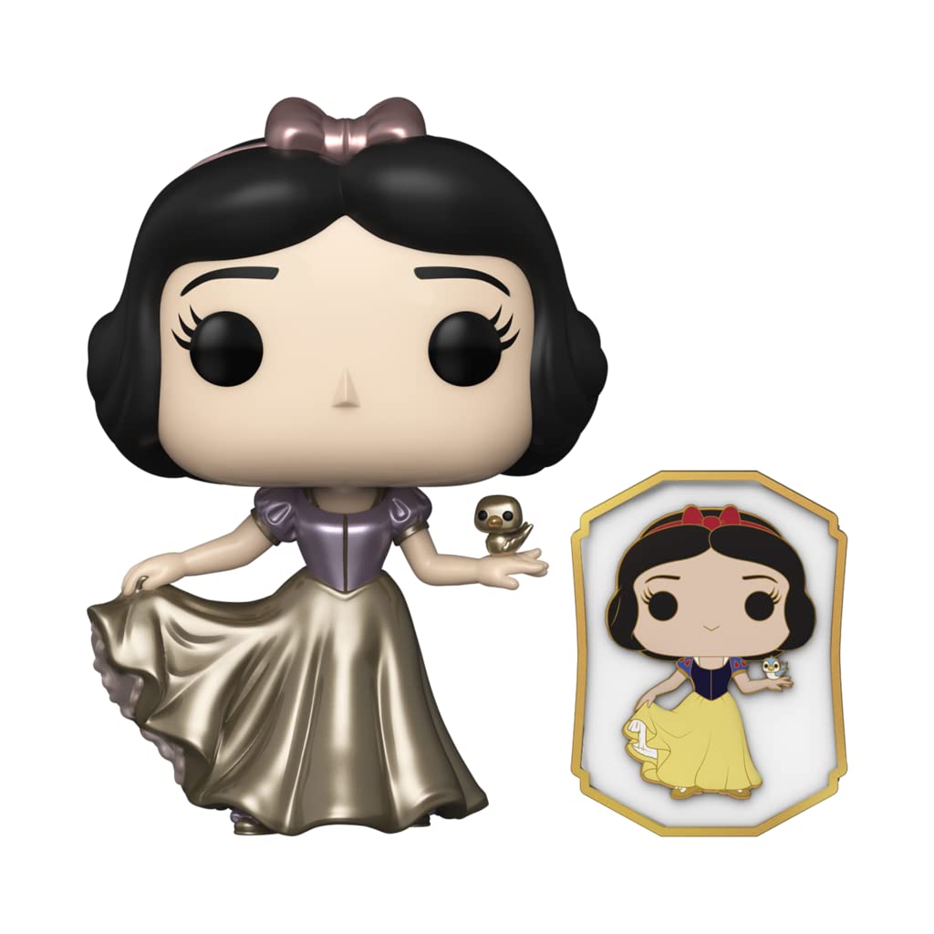 POP! Ultimate Princess Celebration - Snow White POP & Pin Vinyl Figure - Virtual FunKon 2021 Shared Exclusive