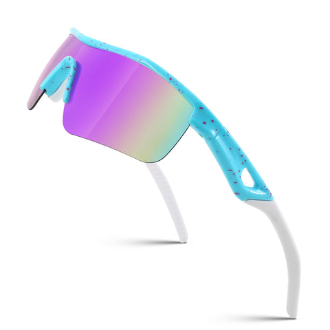 FEISEDY Kids Teens Baseball Polarized Sunglasses Sports TR90 Frame Boys Girls Cycling B2454