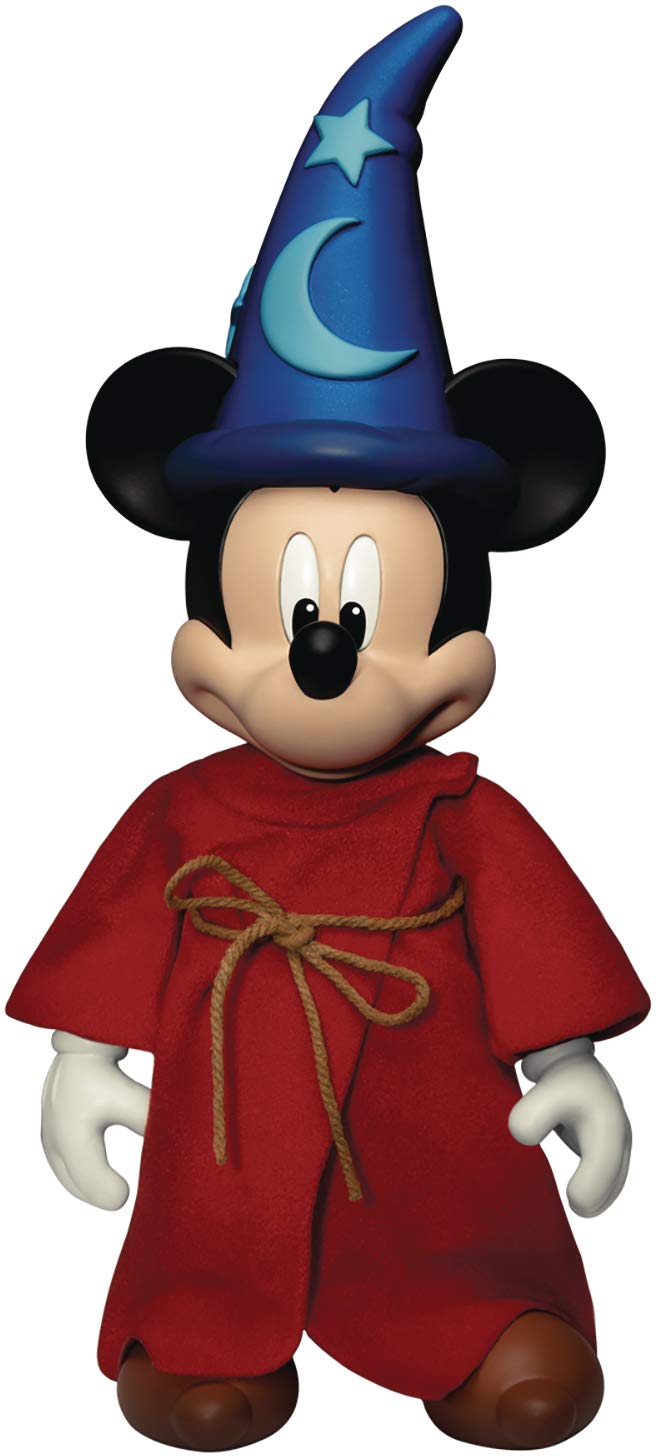 Beast Kingdom Disney's Fantasia: Mickey DAH-041 Dynamic 8ction Heroes Action Figure, Multicolor