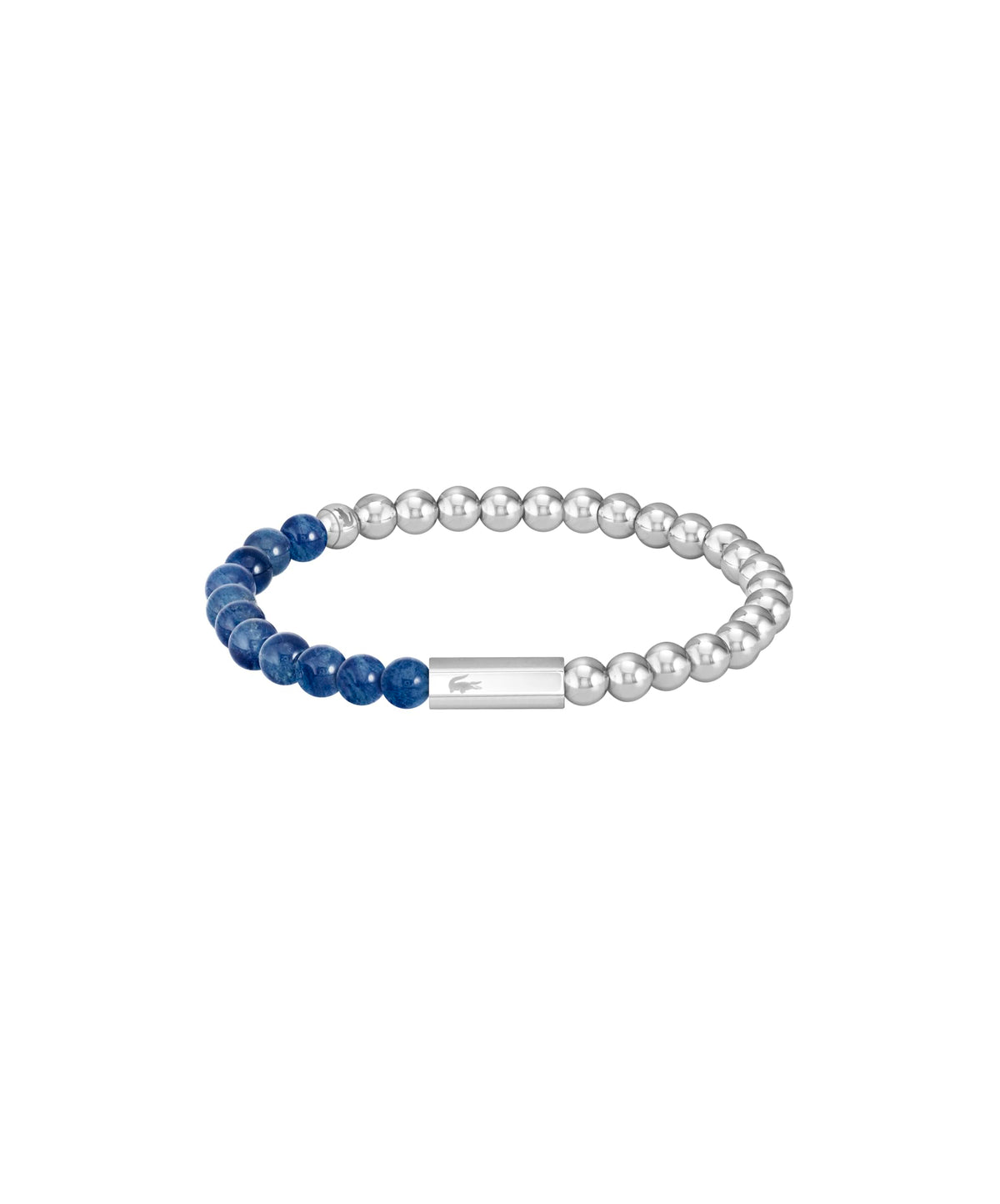 Lacoste Men's Scottie Jewelry Beads Bracelet Collection, Cassic Beaded Bracelet, For a Pop of Color and an Everyday Look