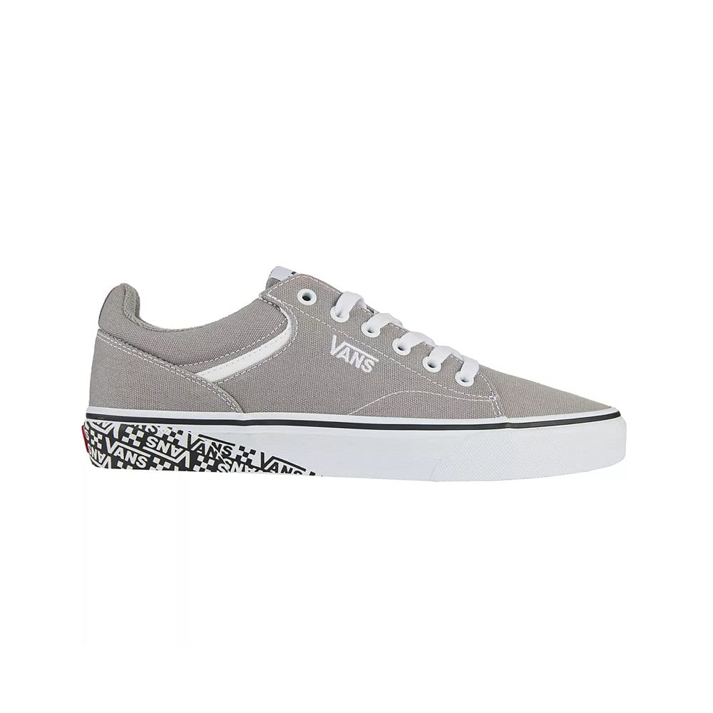 Vans Men's Seldan Trainers Sneaker, Sidewall Frost Gray White, 8.5