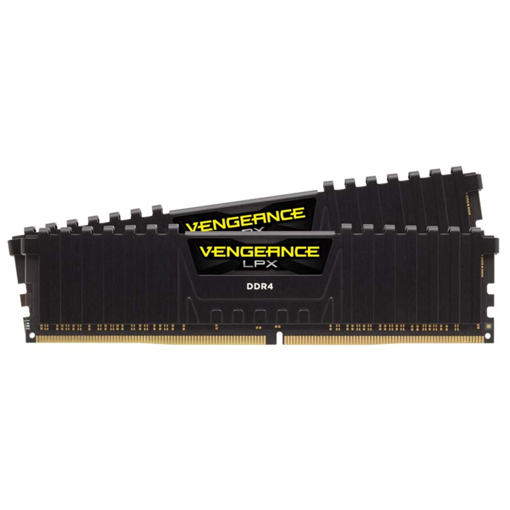 Corsair 178300 Vengeance LPX 16 GB (2 x 8 GB) DDR4 3200 MHz C16 XMP 2.0 High Performance Desktop Memory Kit for AMD Ryzen, Black