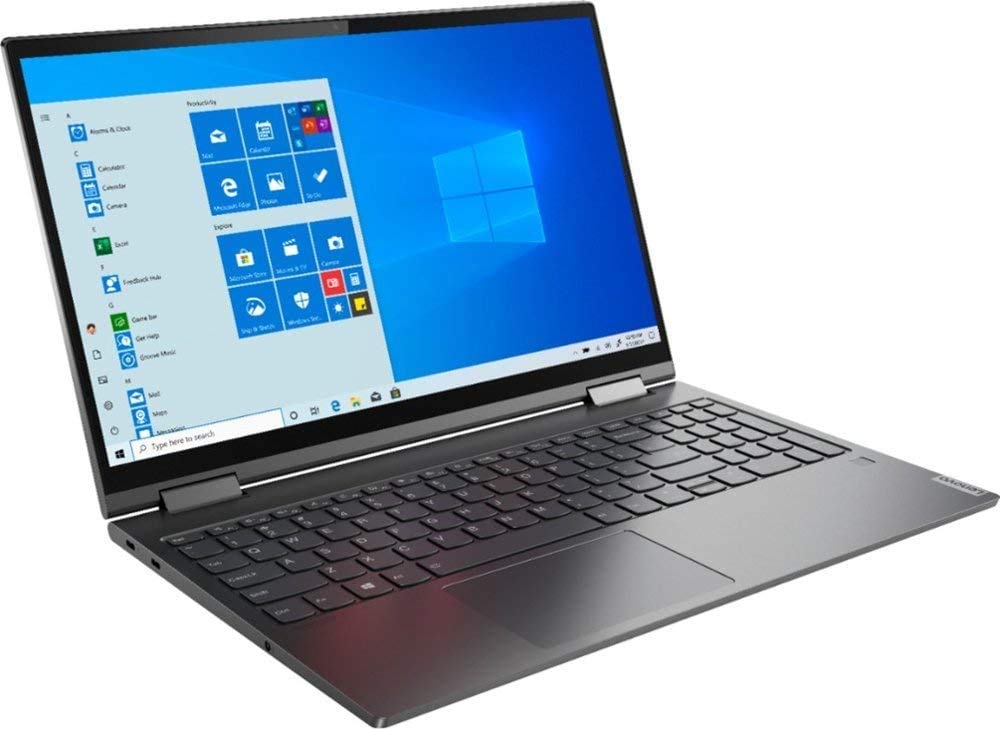 Lenovo Yoga C740 2-in-1 15.6" FHD Widescreen LED Multi-Touch Premium Laptop | 10th Gen Intel Quad Core i5-10210U | 12GB RAM | 1TB SSD | Backlit Keyboard | Fingerprint | Windows 10