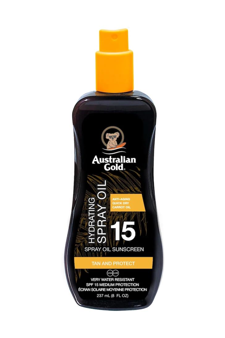 Australian Gold - Carrot Spray Oil SPF 15 237 ml