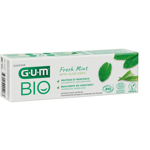 GUM Aloe Vera Fresh Mint Toothpaste Organic 75ml