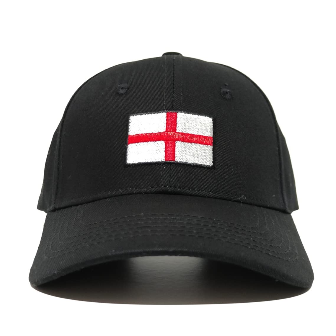 Ragetorc Unisex England Baseball Cap - England Supporters Headwear - Euro 2024 Fan (England Flag, Black)