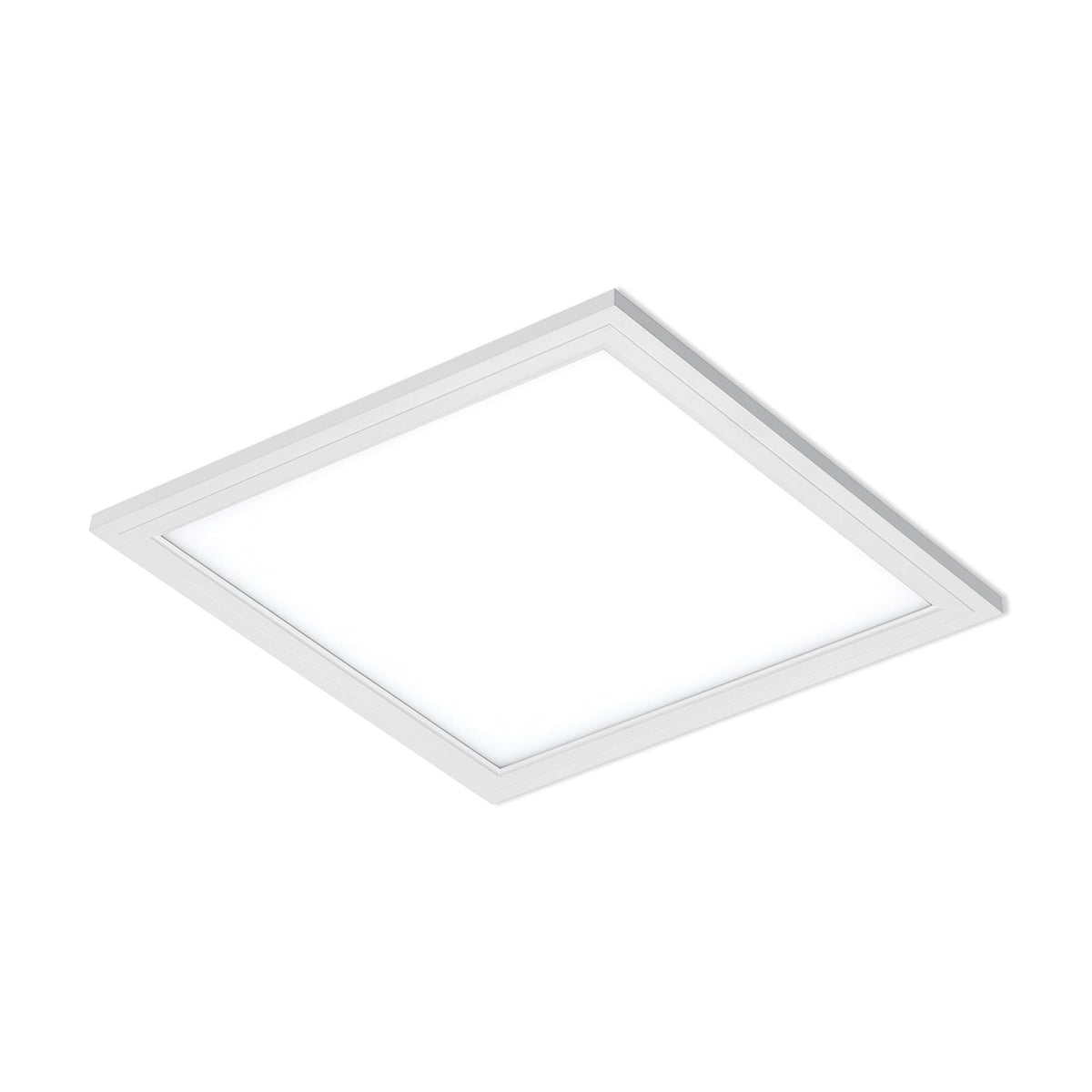 BRILONER Leuchten - LED Ceiling lamp Panel, LED lamp, Living Room lamp, Ceiling Light, Ceiling Spotlight, 12W, Square, White 29.5 cm