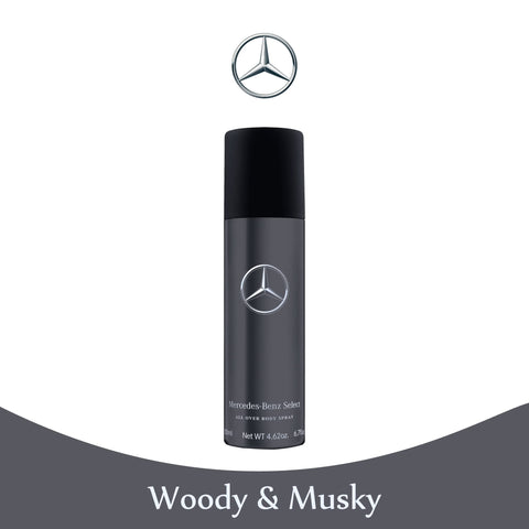 Mercedes-Benz Select All Over Body Spray by Mercedes-Benz for Men - 6.7 oz Body Spray