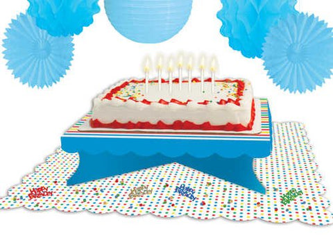 Presentation Station Large Cake Party Kit, Birthday Boy