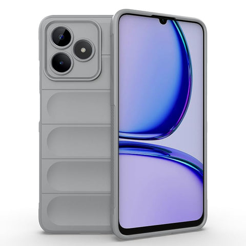 LIUZIHAN Case for Realme C53. Soft Silicone Sleeve Design, Shockproof and Durable, Cover Case for Realme C53.(Off-White)