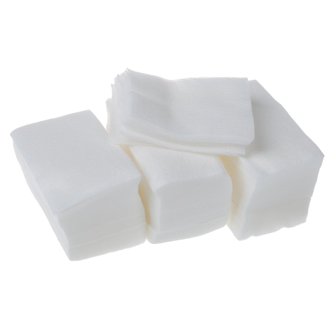 320pcs Lady White Rectangular Cleaning Cotton Pads