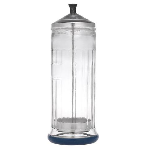 Professional Salon Barber Disinfection Jar Sterilization Container Sanitizer Glass Manicure Disinfection Cup for Hairdressing Tools