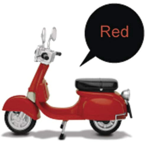 Beast Kingdom Motorbike Classic Style (Red Version) EAA-A03R Action Figure Accessory