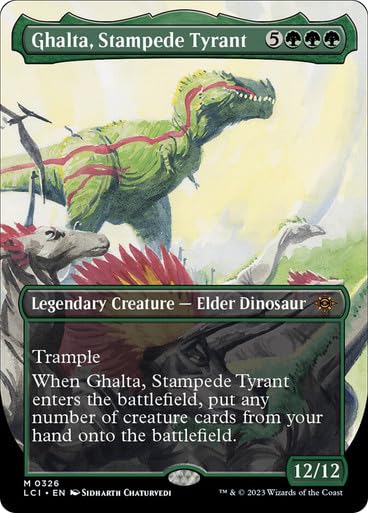 Ghalta, Stampede Tyrant (Borderless) (326) The Lost Caverns of Ixalan MTG