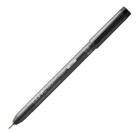 Copic Multiliner Pen Size :- 0.8 ( Black) - Classic