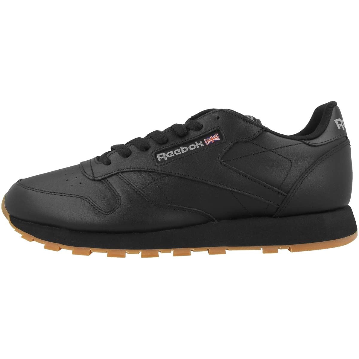 Reebok Men's Classic Leather Sneaker, Black/Gum 2, 10