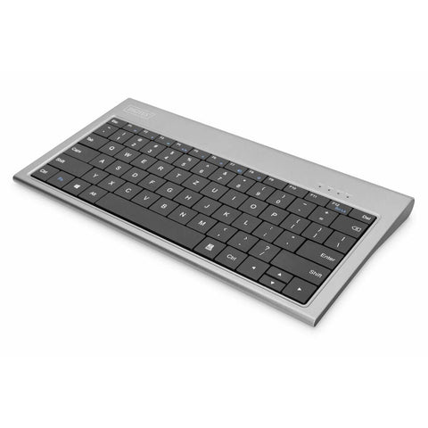 DIGITUS USB-C Docking Station - 10-Port - Integrated Keyboard - HDMI & VGA - Gbit LAN - 2 Card-Reader - PD 3.0