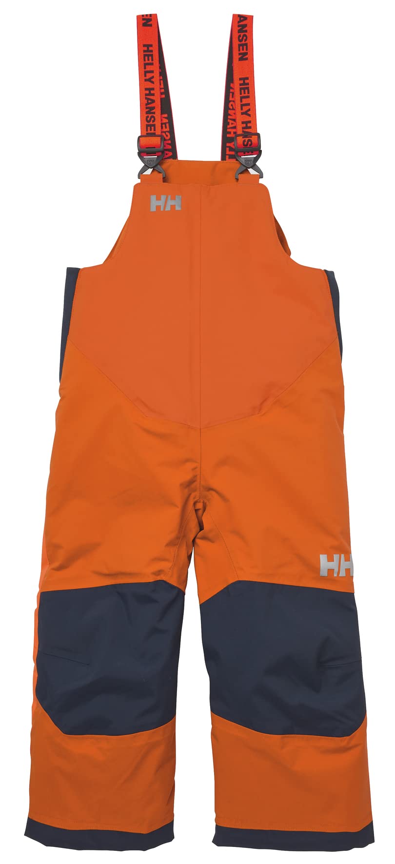 Helly-Hansen Kids Unisex Rider 2 Insulated Bib, 278 Neon Orange, 3