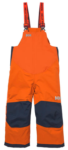 Helly-Hansen Kids Unisex Rider 2 Insulated Bib, 278 Neon Orange, 3