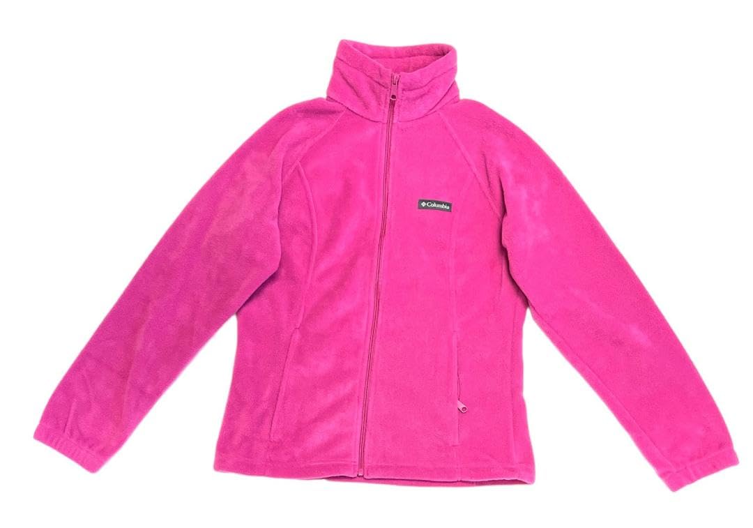 Columbia Women Sawyer Rapids 2.0 Full Zip Fleece Jacket (M, Magenta)