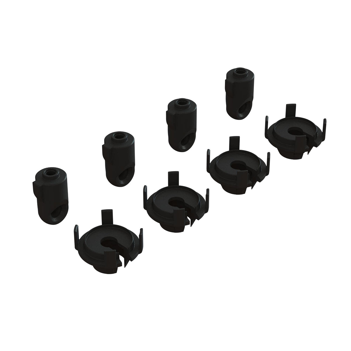 ARRMA Shock Rod End & Spring Perch Set 4 Shocks ARA330740 Elec Car/Truck Replacement Parts