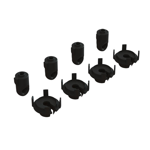 ARRMA Shock Rod End & Spring Perch Set 4 Shocks ARA330740 Elec Car/Truck Replacement Parts