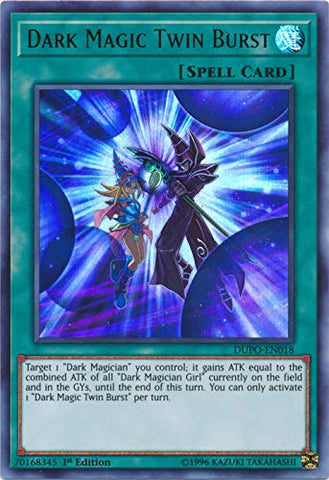 Yu-Gi-Oh! - Dark Magic Twin Burst - DUPO-EN018 - Ultra Rare - 1st Edition - Duel Power
