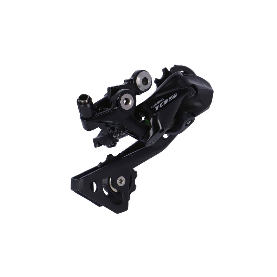 SHIMANO ROAD 105 R7000 Rear Derailleur 2x11S Medium Stick 39, Black