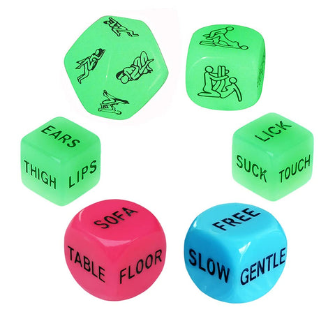 Funny Date Night Dice for Couples Valentine's Day Gift for Women Men Decider Dice Couple Game Dice for Girlfriend Boyfriend Wedding Anniversary Christmas Birthday Gifts 650-Style48