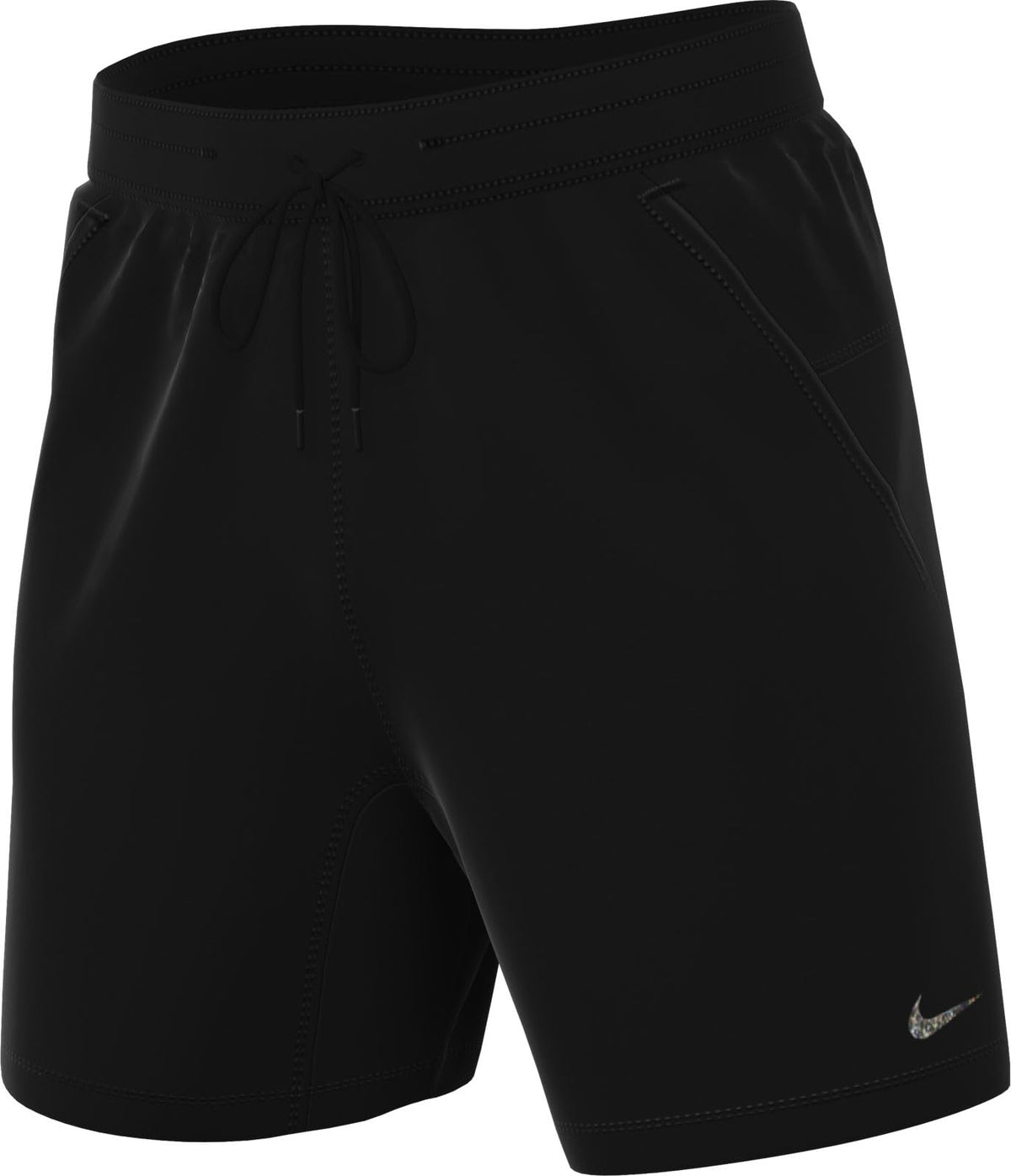 Nike Mens Dri-Fit Form 7IN UL Short Men's 7 Unlined Fitness Shorts Adult D, Size M Black/White