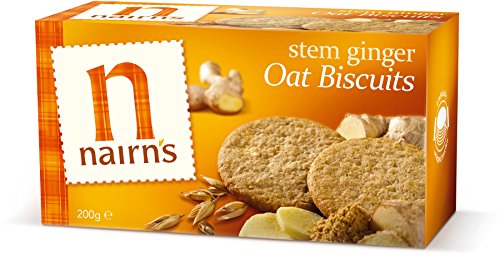 (Pack Of 8) - Stem Ginger Wheat Free Biscuits | NAIRNS OATCAKES