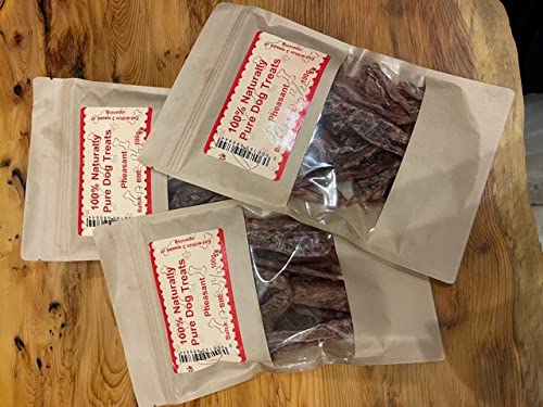 Raisthorpe Manor Natural Dog Treats Pheasant 3 packs x 100g