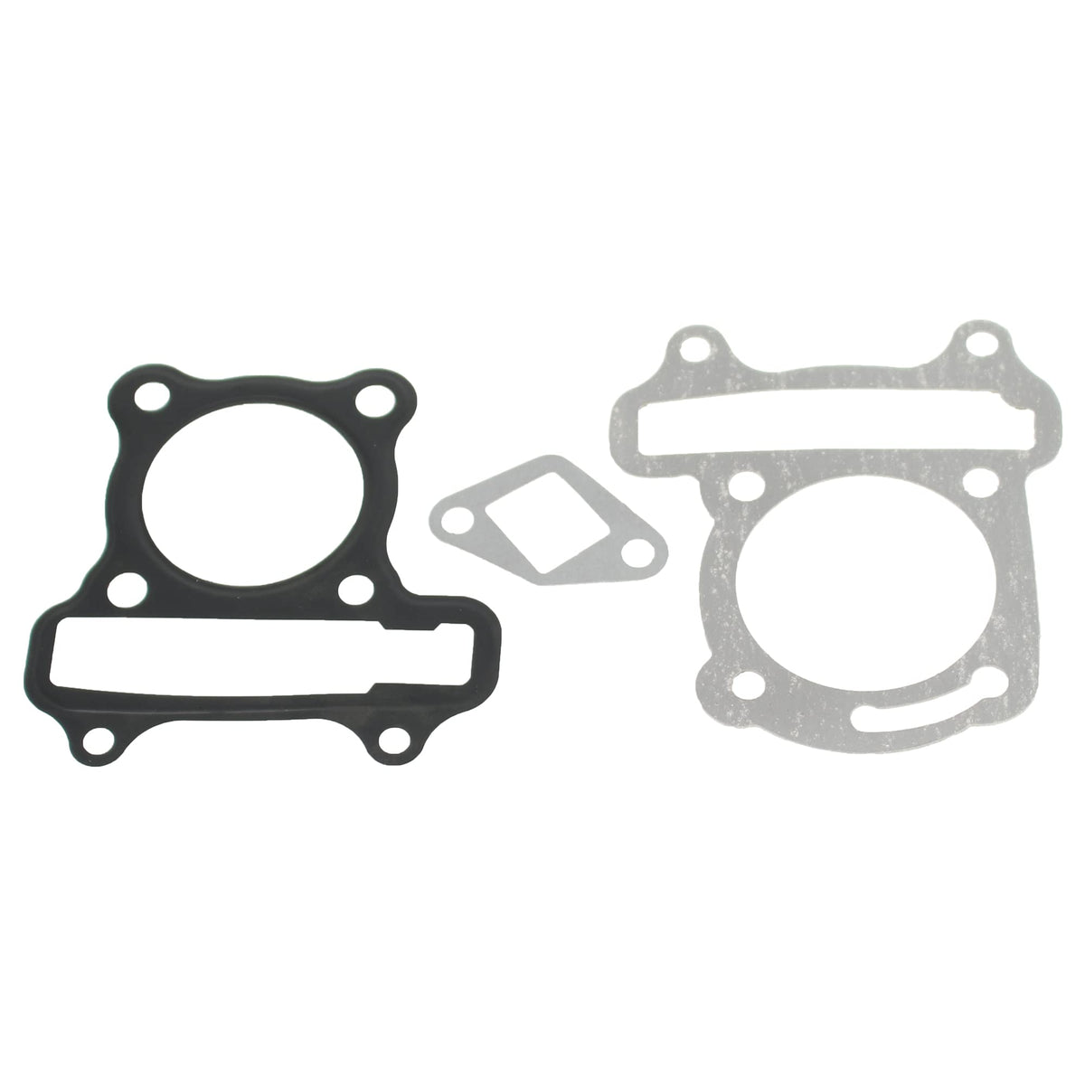 Glixal GY6 80cc 47mm Cylinder Gasket Set 139QMB 139QMA Based Engine Scooter Moped ATV - Cylinder Head and Base Gaskets,Tensioner Gasket