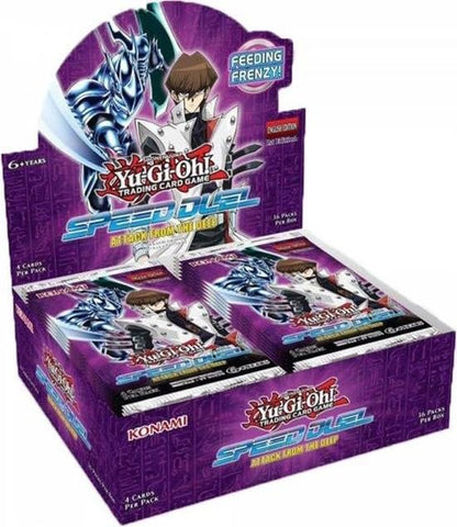 YU-GI-OH! KONAFTD Speed Duel-Attack from The Deep Booster Display Box of 36 Packets