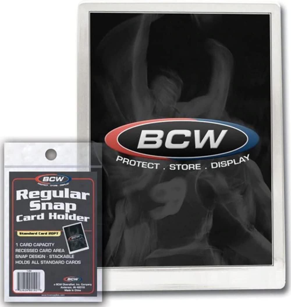 BCW 1-RS Regular Snap Card Holder