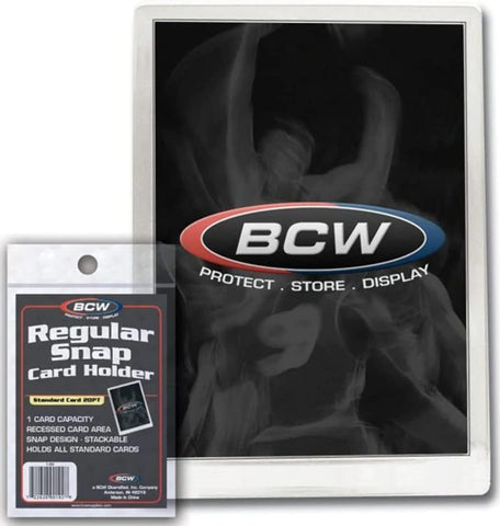 BCW 1-RS Regular Snap Card Holder