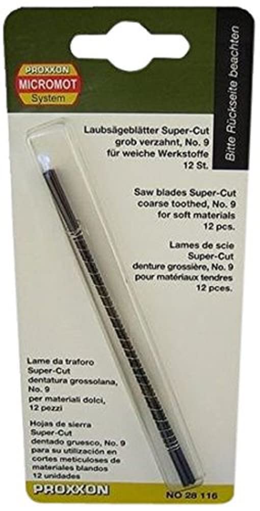 Proxxon 28116 Super-Cut Scroll Saw Blades, Standard