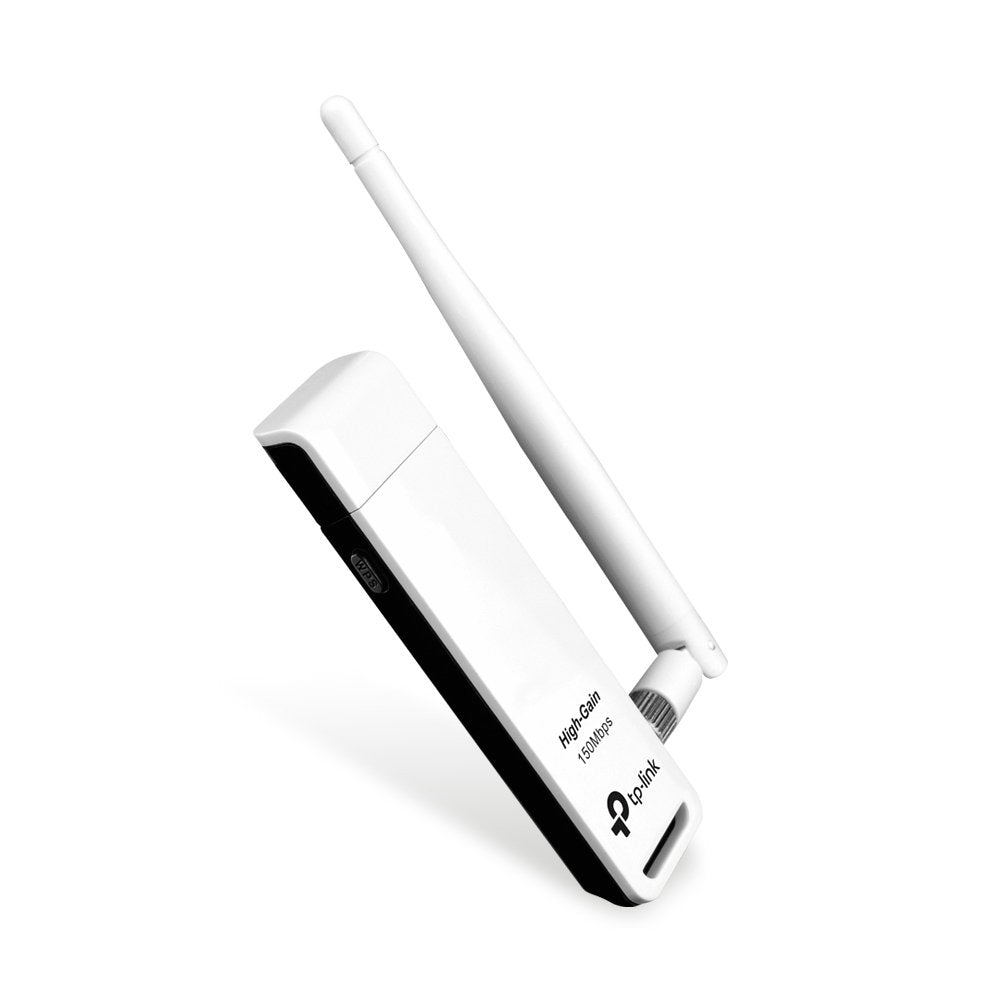 TP-LINK TL-WN722N 150 Mbps High Gain Wireless USB Adapter - White V2 Version