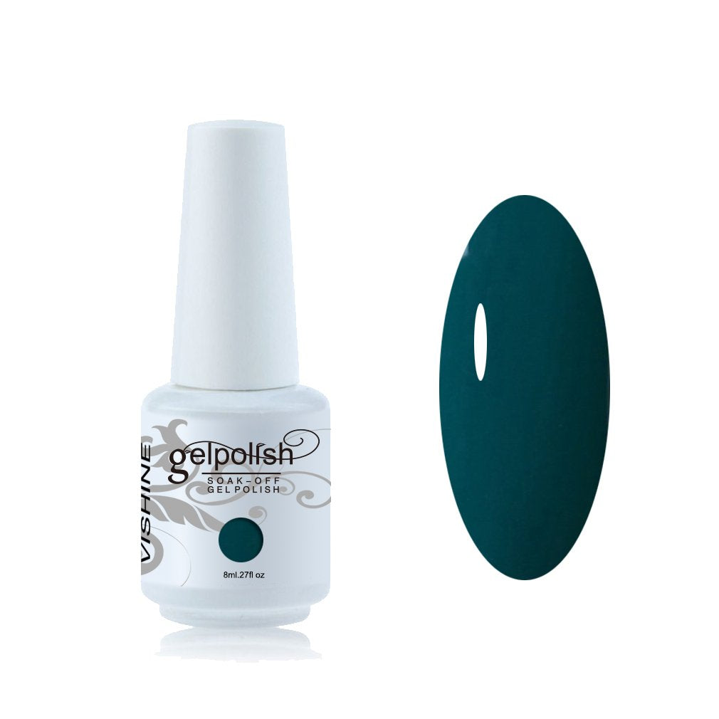 Vishine C07 8 ml Semi-Permanent UV LED Gel Nail Varnish - Available in 239 Different Colours