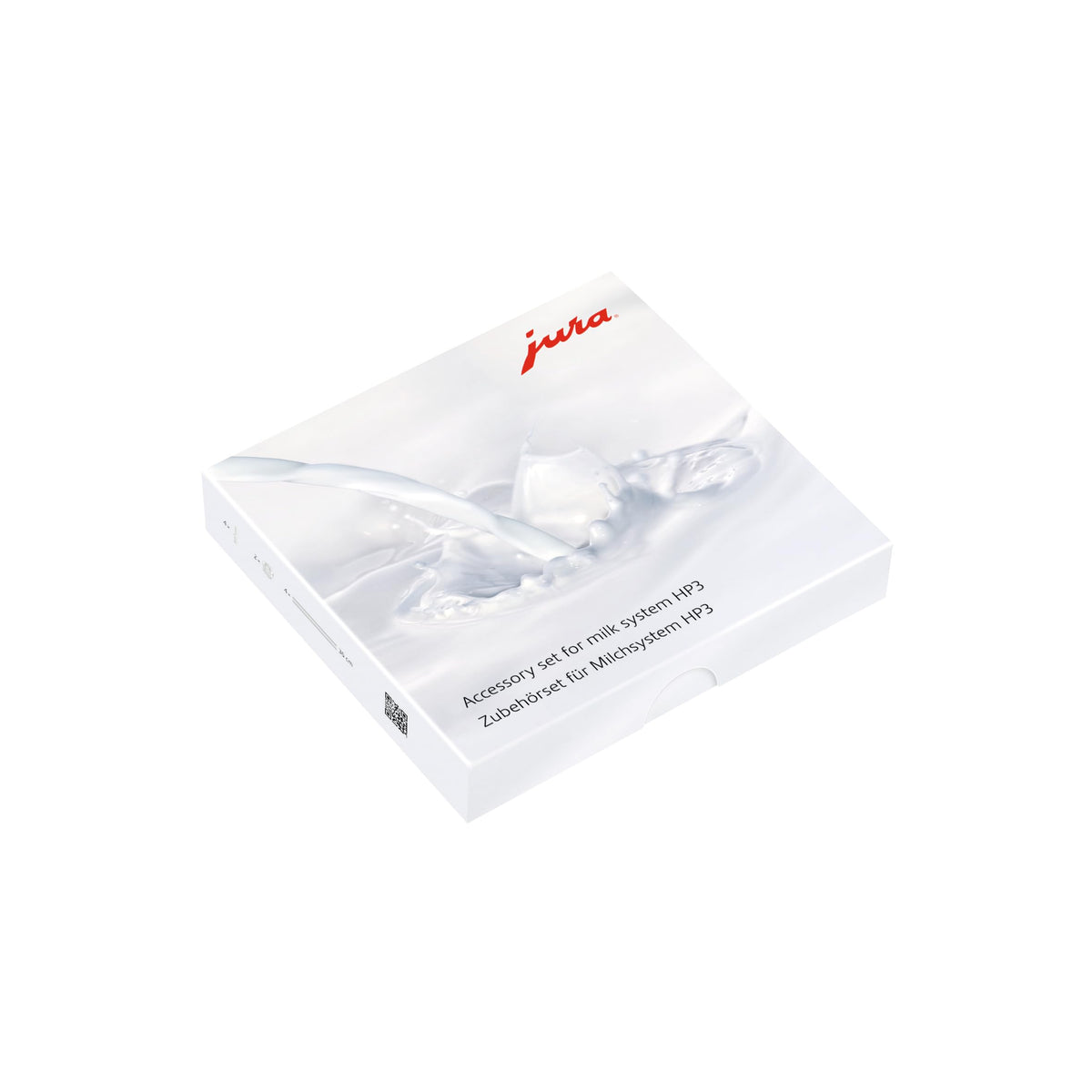 Jura 24117 HP3 Milk System Accessory Set, Plastic, Transparent